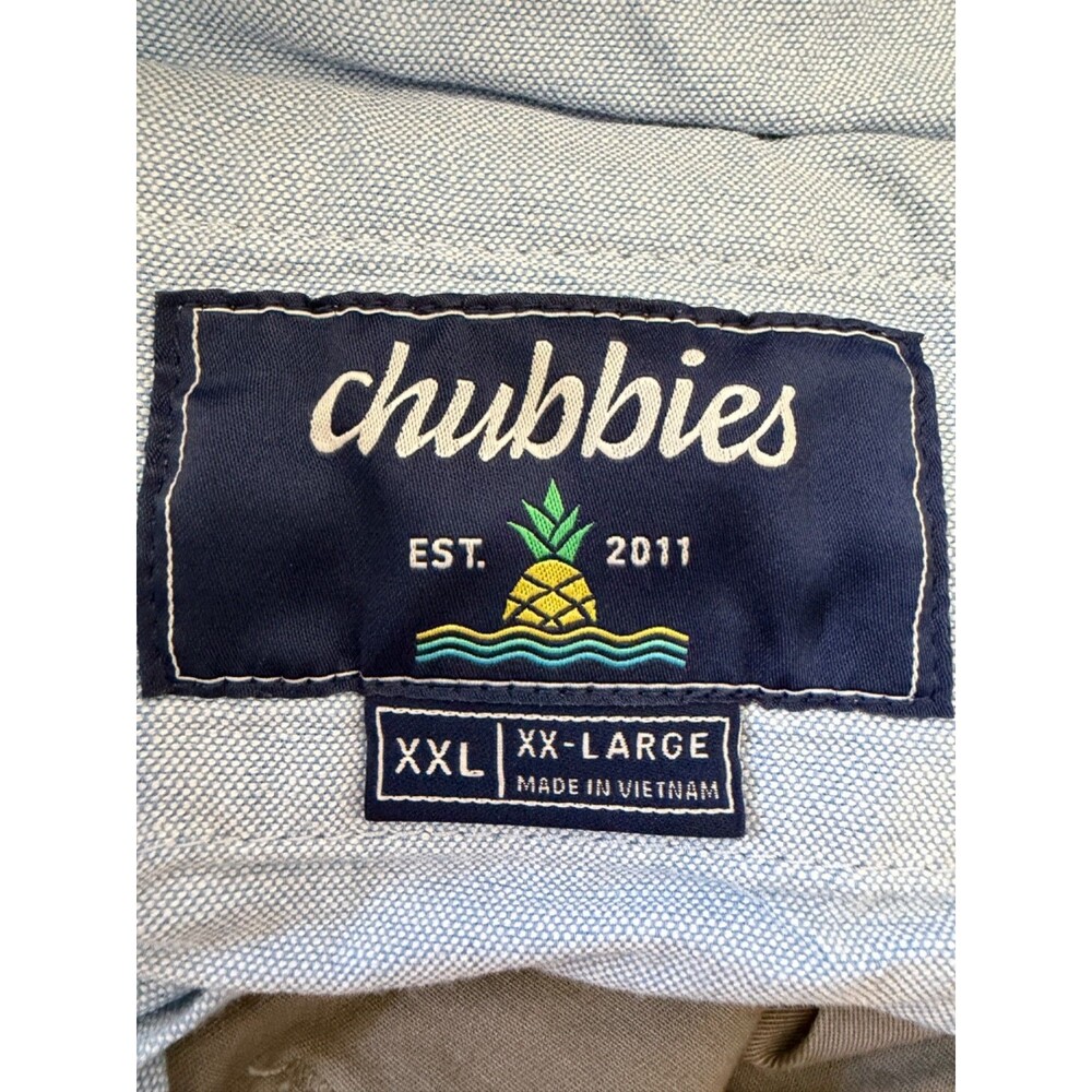 chubbies gray 5.5” stretch chino shorts men’s xxl casual preppy

condition: good - Picture 2 of 7